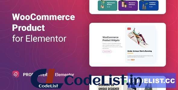 WooCommerce Product Widgets for Elementor v1.0.3