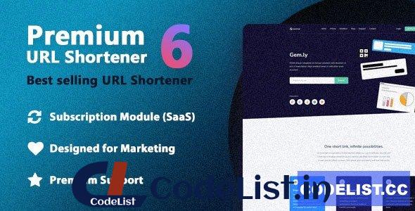 Premium URL Shortener v6.1.4 – nulled