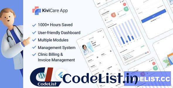 KiviCare Flutter 2.0 App v3.5.0 – Clinic & Patient Management System