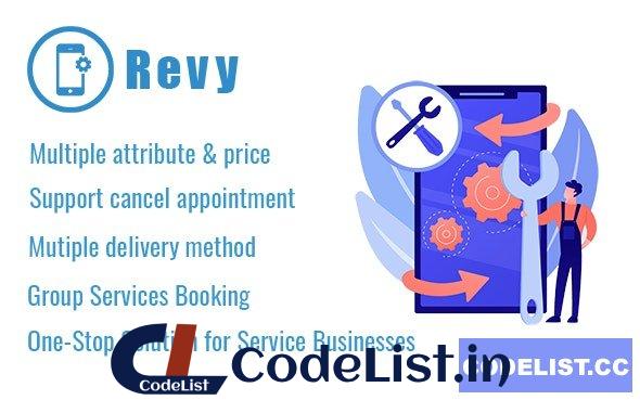 Revy v2.0 – WordPress booking system for repair service industries