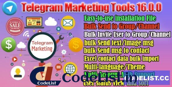 Telegram Marketing Tools v16