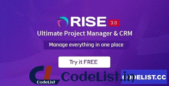 RISE v3.7.1 – Ultimate Project Manager & CRM – nulled