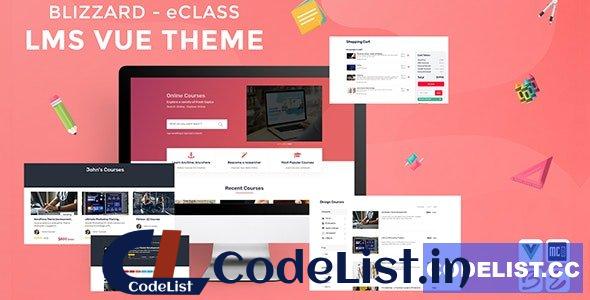 Blizzard v1.0 – eClass LMS Theme