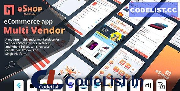 eShop v2.0.0 – Flutter Multi Vendor eCommerce Full App – nulled