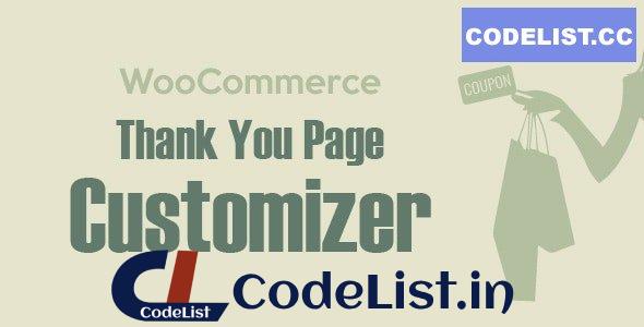 WooCommerce Thank You Page Customizer v1.2.0