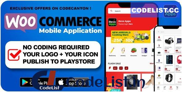 Revo Apps Woocommerce v2.6.0 – Flutter E-Commerce Full App Android iOS – nulled