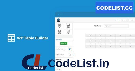 WP Table Builder Pro v1.3.13