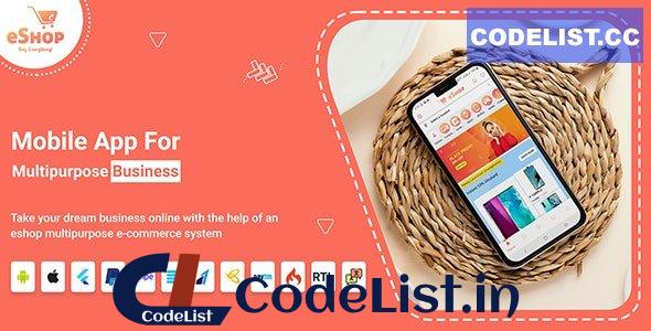 eShop v3.0.0 – Flutter E-commerce Full App – nulled