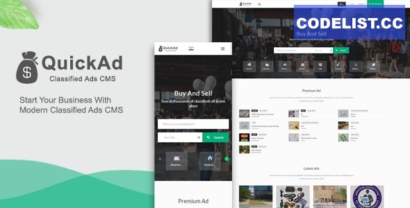 Modern Quickad Classified Template v1.9