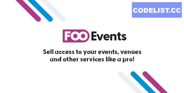 FooEvents for WooCommerce v1.19.43 + Addons