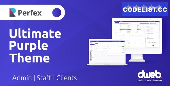 Ultimate Purple Theme v2.2.0 – Perfex Theme CRM