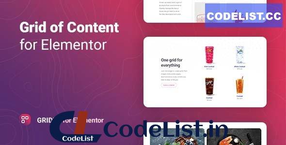 Grider v1.0.3 – Grid of Content and Products for Elementor