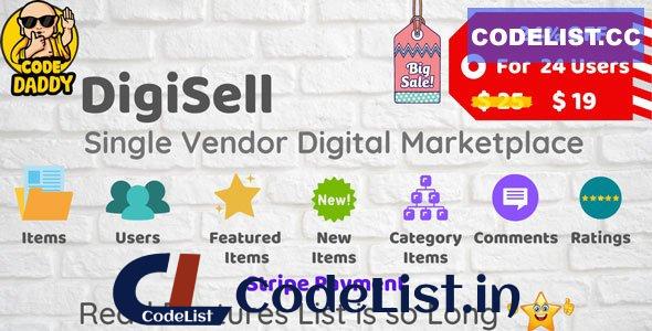 DigiSell – Single Vendor Digital Marketplace