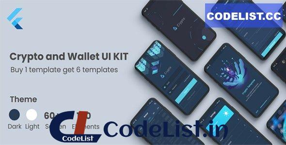 Crypto App Flutter Wallet and Crypto UI KIT Template in flutter cryptocurrency