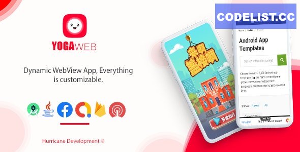 YOGAweb v2 – Android WebView Template