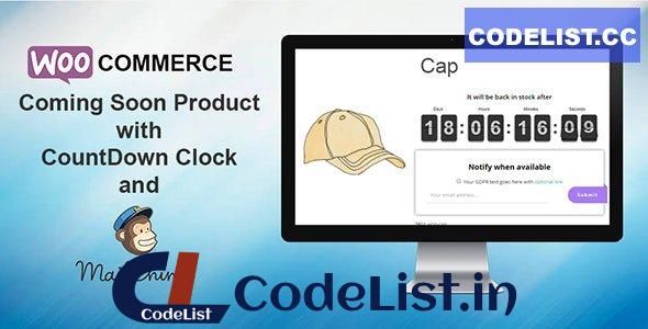 WooCommerce Coming Soon Product with Countdown v3.7