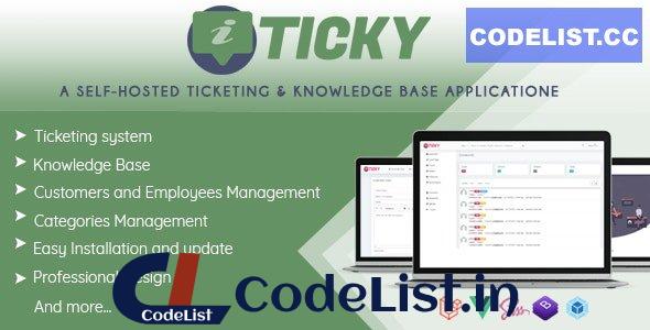 Ticky Helpdesk v1.7.0 – Support Ticketing System & Knowledge base