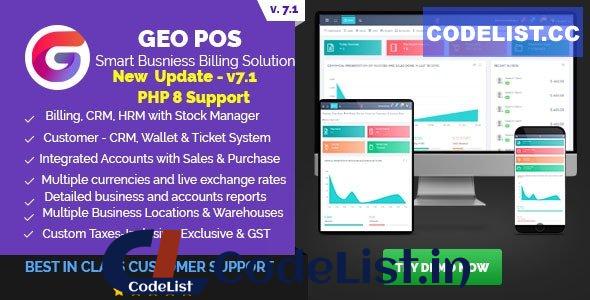 Geo POS v8.2 – Point of Sale, Billing and Stock Manager Application – nulled