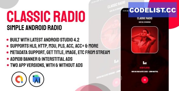 Classic Radio v1.0 – Simple and Easy Radio Player for Android