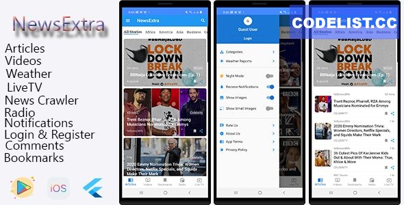 NewExtra – Flutter App For Android & IOS – 2 June 2024