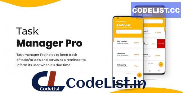 Task Manager Pro v1.1.0 – Android Source Code