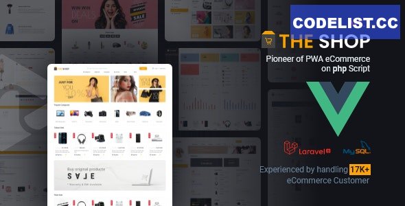 The Shop v2.7 – PWA eCommerce cms – nulled