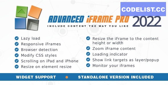 Advanced iFrame Pro v2022.2