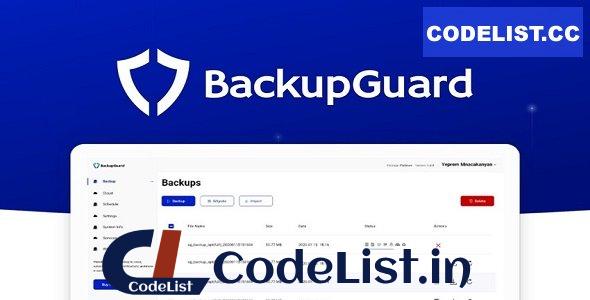 BackupGuard Pro v1.6.8.4 – WordPress Backup Plugin