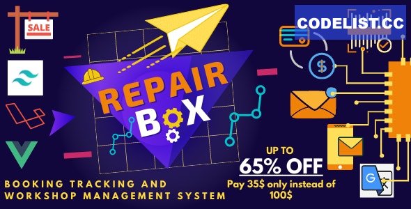 Repair box v0.4.5 – Repair booking,tracking and workshop management system – nulled