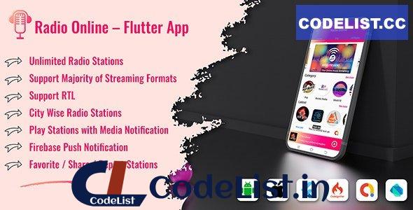 Radio Online v1.0.4 – Flutter Full App