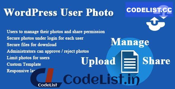 WordPress User Photo v1.0.0