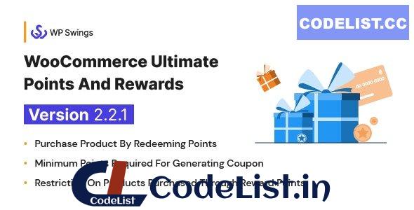 WooCommerce Ultimate Points And Rewards v2.2.5