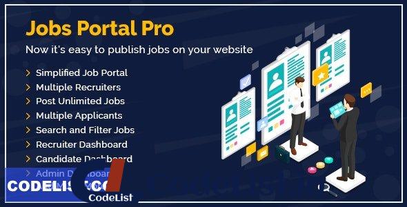 Jobs Portal Pro v2.6 – Plugin For WordPress