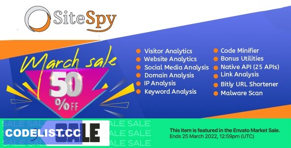 SiteSpy v7.0 – The Most Complete Visitor Analytics & SEO Tools – nulled