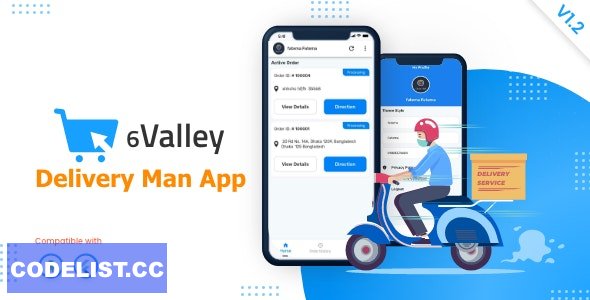 6Valley eCommerce – Delivery Man Mobile App v1.2