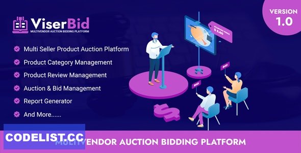 ViserBid v1.0 – Multivendor Auction Bidding Platform