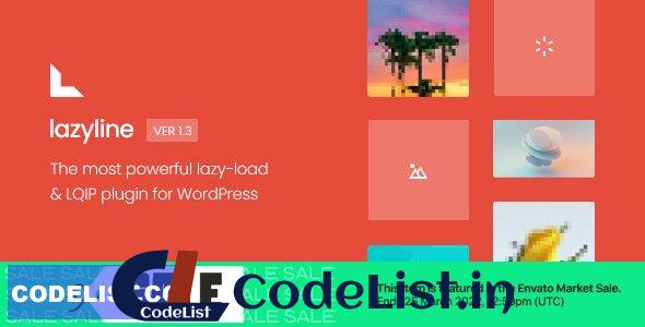 Lazyline v1.3.2 – Innovative Lazy-Load & LQIP WordPress Plugin