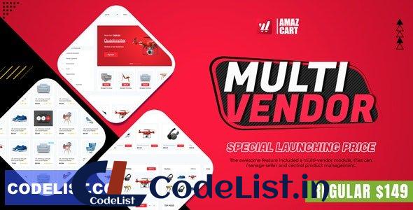 Multi-Vendor v1.6 – AmazCart Laravel Ecommerce System CMS