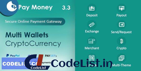 PayMoney v3.3 – Secure Online Payment Gateway – nulled