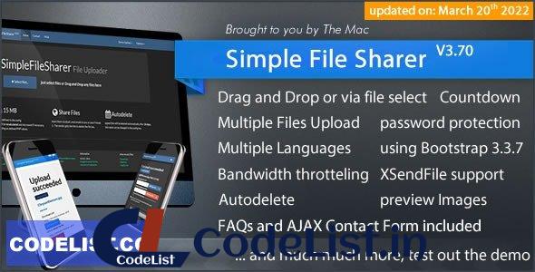 Simple File Sharer v3.70