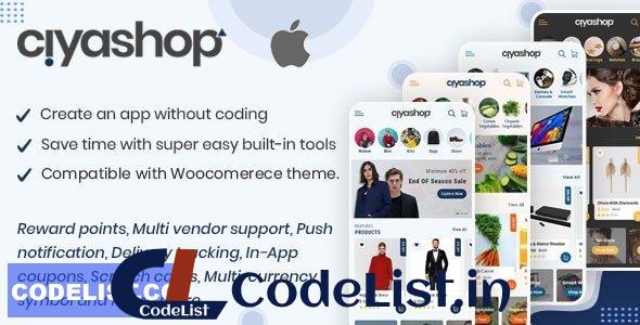 CiyaShop v4.19 – Native iOS Application based on WooCommerce