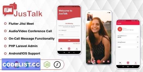 JusTalk v1.2.1 – Mobile+Web Video Conference for Live Class, Meeting, Webinar, Online Training