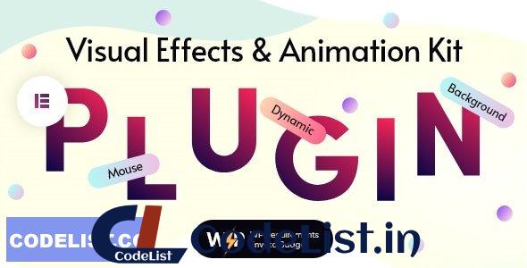 Visual Effects & Animation Addon for Elementor + RTL v1.0.5