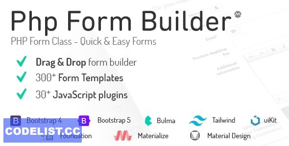 PHP Form Builder v5.3 – nulled