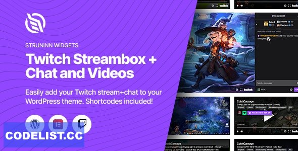 Struninn – Twitch Streambox with Chat and Videos v1.0.0