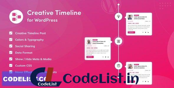 Creative Timeline for WordPress v1.0.2