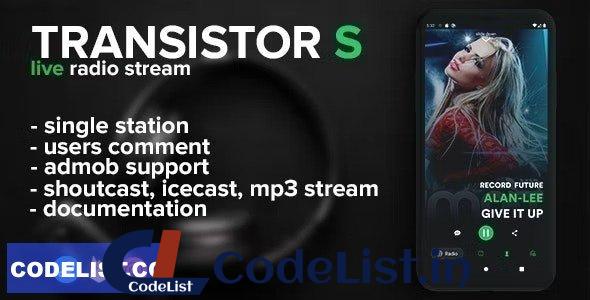 Transistor S v1.2.4 – live radio (android)