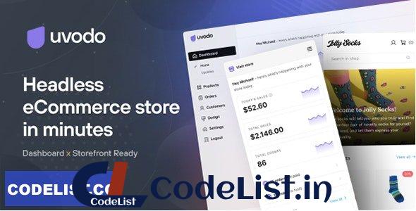 Uvodo v1.0.3 – Headless eCommerce Platform