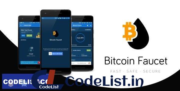 Bitcoin Faucet v1.0 – Full Android Application