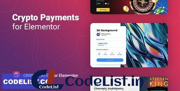 Criptopayer v1.0.0 – Crypto Payment Button for Elementor